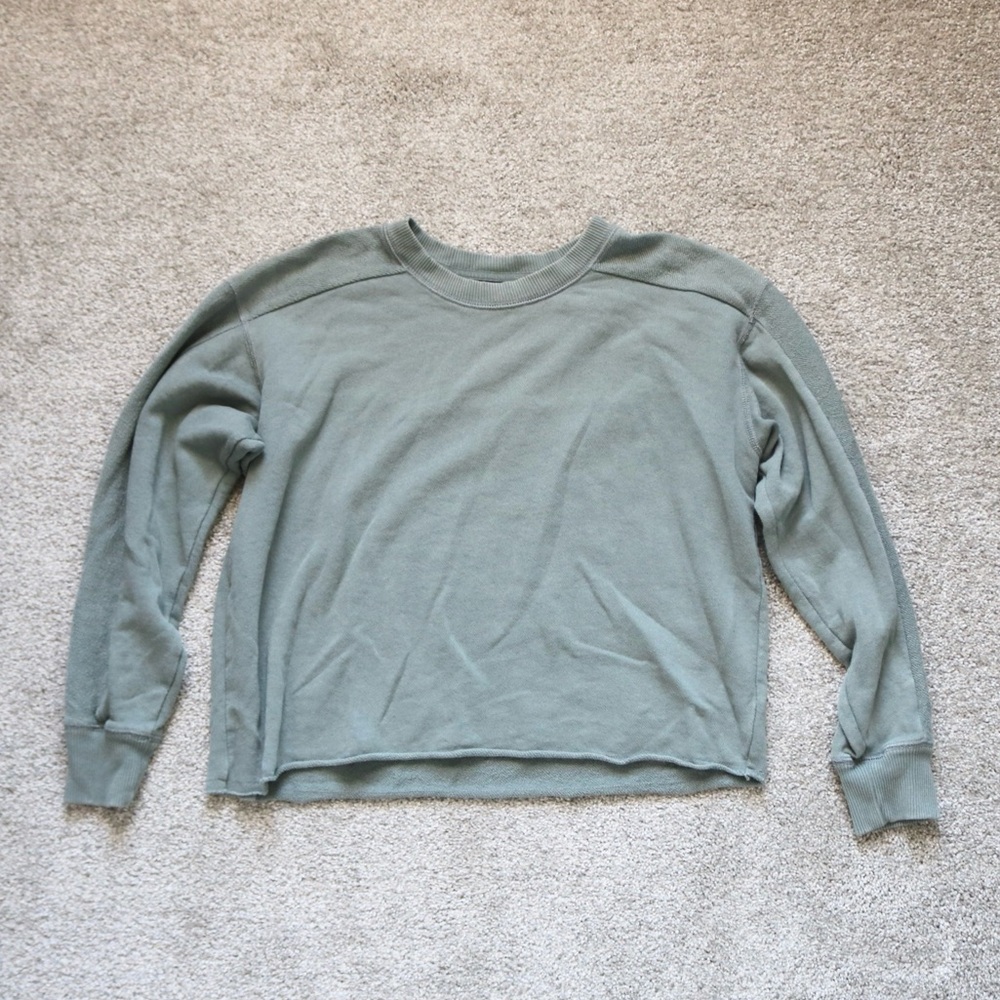 aerie sweater crop top